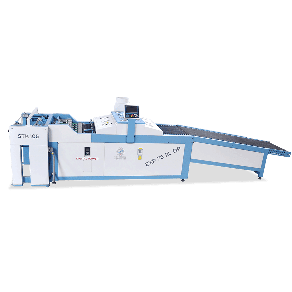 EQUIPOS DE BARNIZADO UV SISTEMA OFFSET EXP 75 2L DP STK