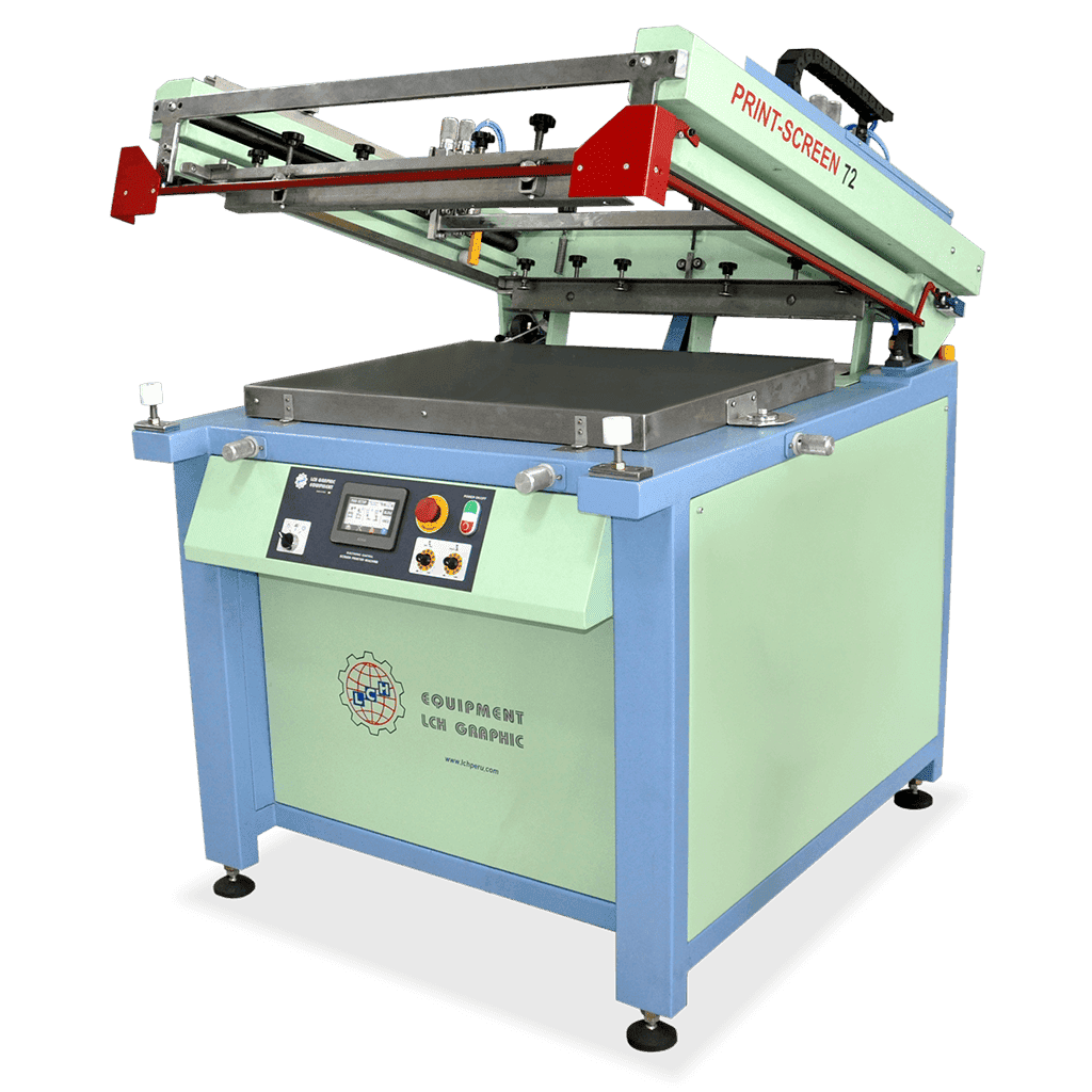 IMPRESORA SERIGRAFICA SEMIAUTOMÁTICA MOD. PRINT SCREEN 72