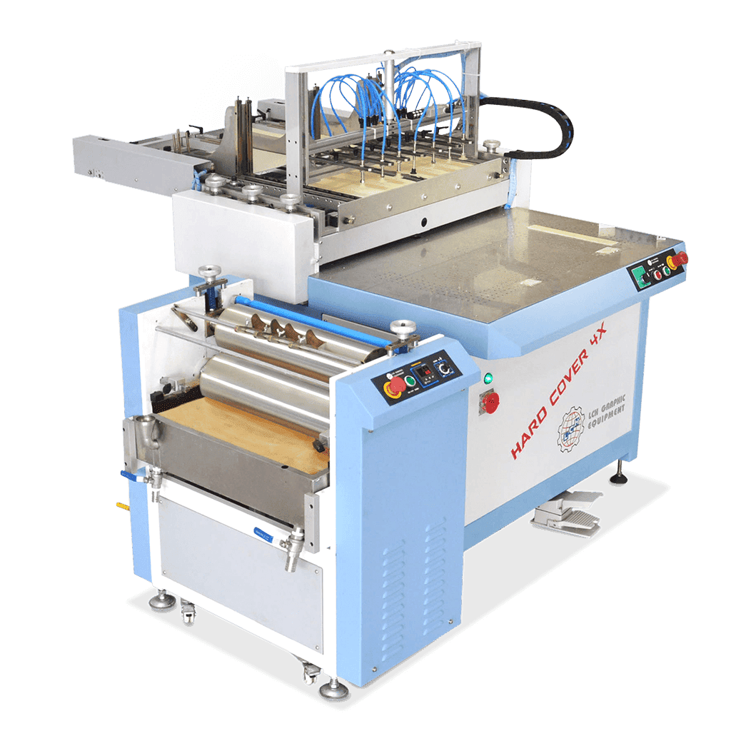 MAQUINA DE TAPA DURA MOD. HARD COVER 4X